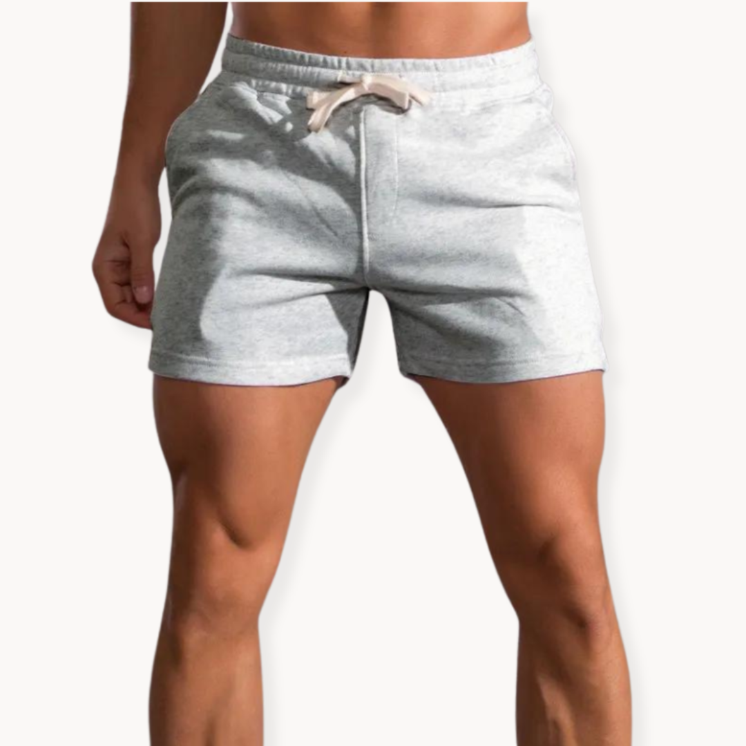Herr - Comfort Shorts - Lättviktsbomull - Casual stil för vardagsbruk