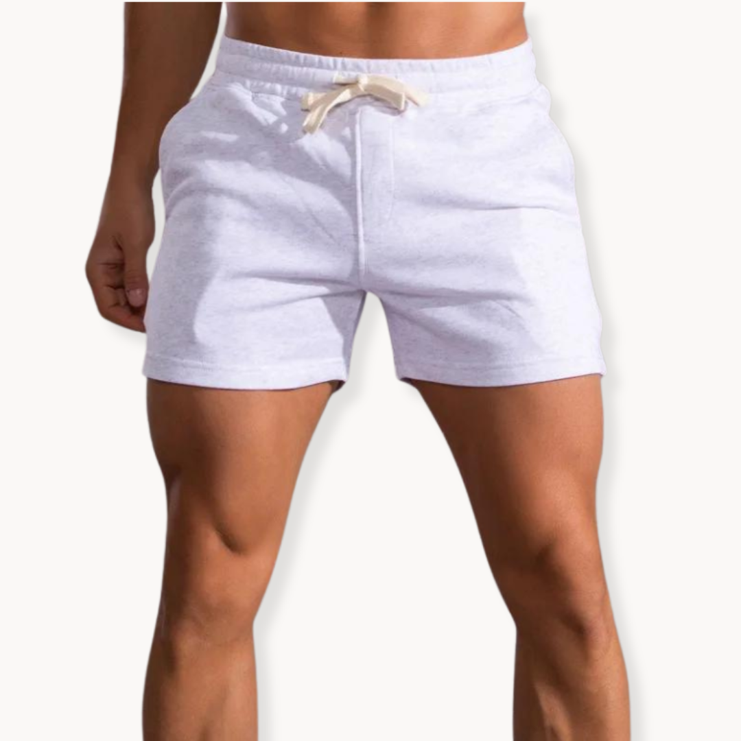 Herr - Comfort Shorts - Lättviktsbomull - Casual stil för vardagsbruk