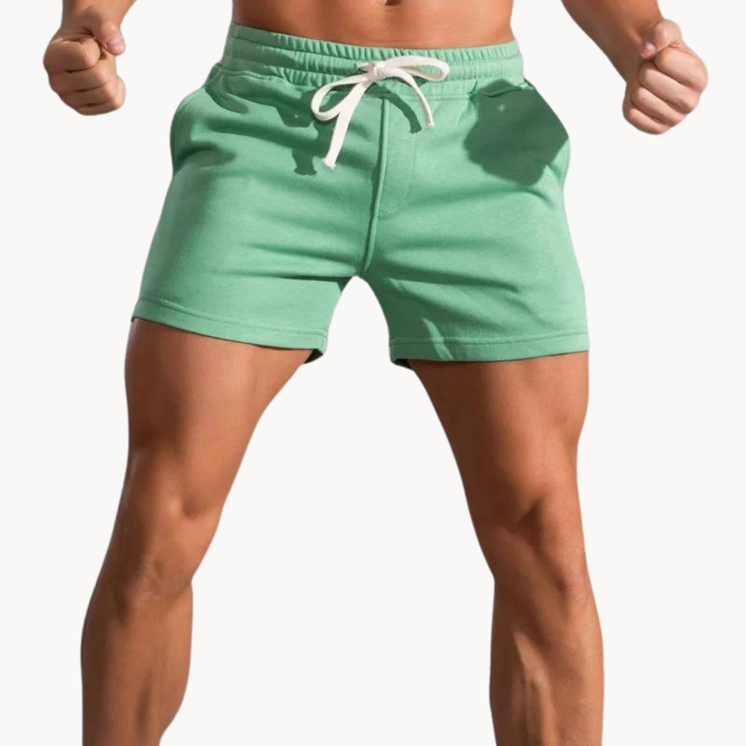 Herr - Comfort Shorts - Lättviktsbomull - Casual stil för vardagsbruk