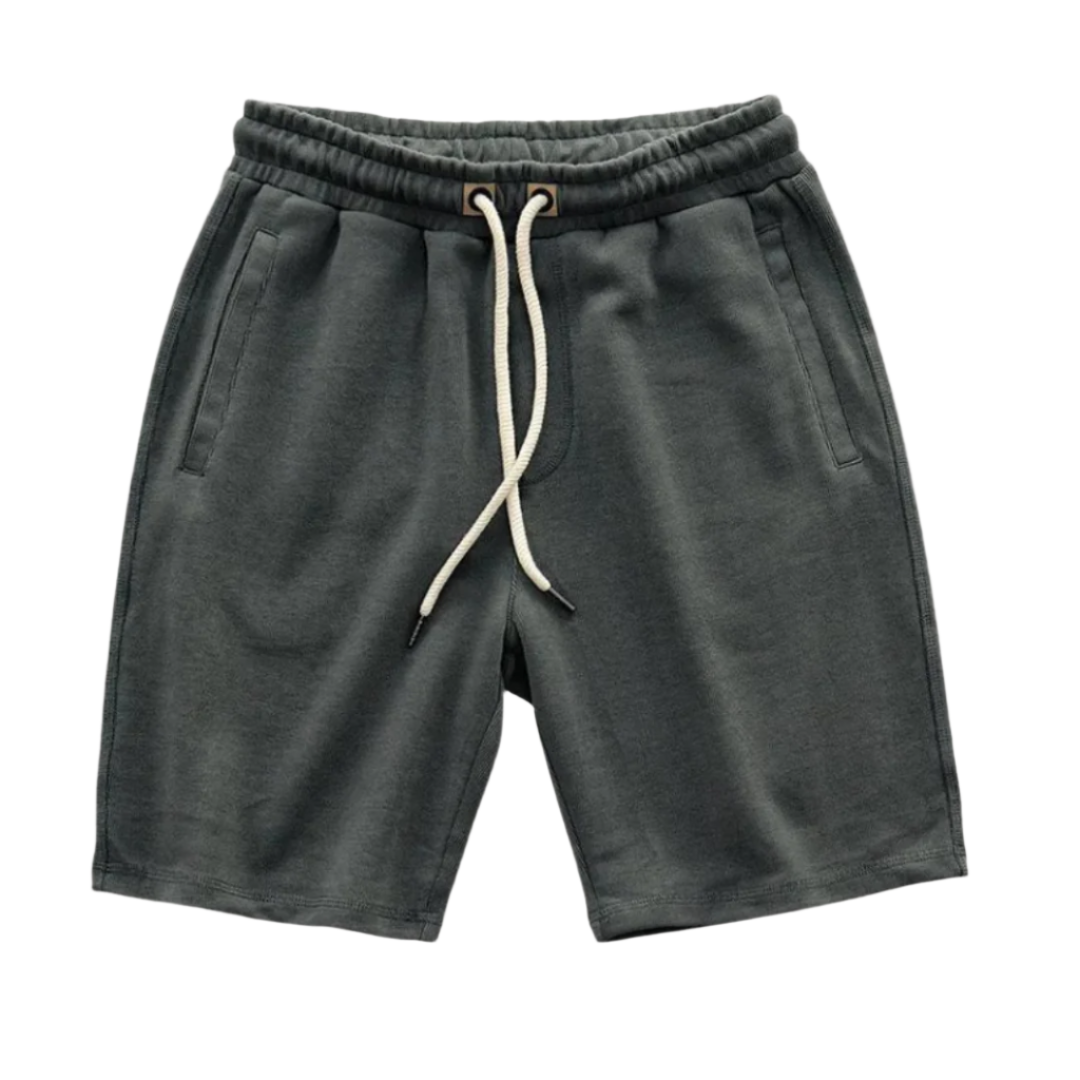 Shorts i kraftig bomull för män - bekväm passform - idealiska för fritidskläder och utomhusaktiviteter